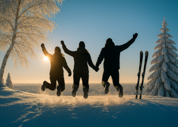 А1 встречает весну и делится, где абоненты компании отдыхали этой зимой