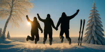 А1 встречает весну и делится, где абоненты компании отдыхали этой зимой