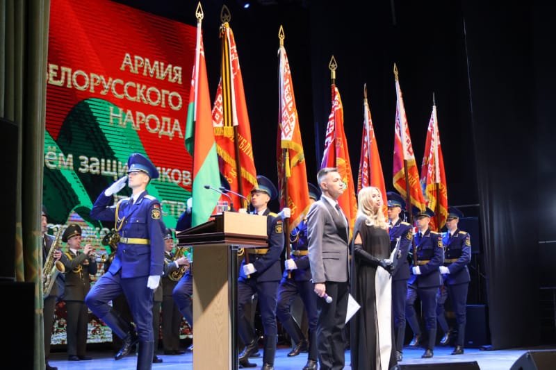 В Брестском ОКЦ прошли мероприятия в честь Дня защитников Отечества и Вооружённых Сил