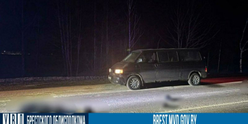 21 февраля вечером в Лунинецком районе погиб пешеход, не был обозначен световозвращающими элементами