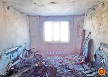 В Лунинце хозяйка заряжала пауэрбанк — случился пожар