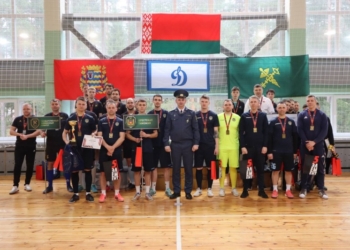 Команда Брестской таможни третий год подряд побеждает в чемпионате таможенных органов по мини-футболу