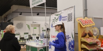 «Остромечевские просторы» в «Евроопт» радовали любителей молочной продукции новыми вкусами