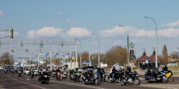 В Бресте официально открыли мотосезон. Фоторепортаж
