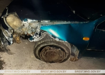 «Автомастер» в Пинске угнал и разбил взятый в ремонт автомобиль