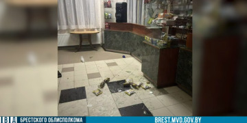 Житель Лунинецкого района разгромил кафе из-за прервавшейся музыки