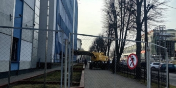 В районе ЦУМа до 30 марта будет закрыт проход по участку улицы Советской