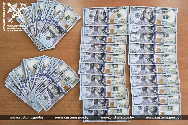 31 000 долларов без декларирования пытался провезти через границу гражданин Украины