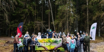 «Эко Движ. Зеленый сезон»: А1 собрал 8 000 гаджетов и высадил более 8 000 деревьев