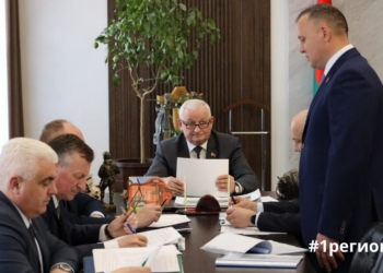 Кадровый день состоялся у председателя облисполкома Петра Пархомчика