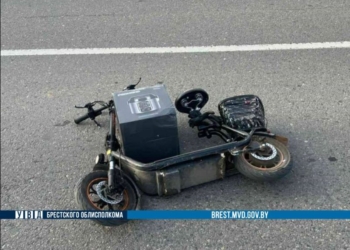 С начала недели на Брестчине зарегистрировано несколько ДТП. Всё чаще фигурируют двухколесные