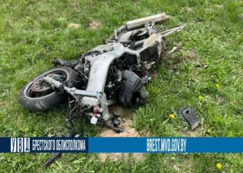 В Березе случилось ДТП с участием мотоциклиста