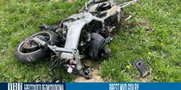 В Березе случилось ДТП с участием мотоциклиста