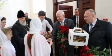 Руководство области посетило Брестское епархиальное управление