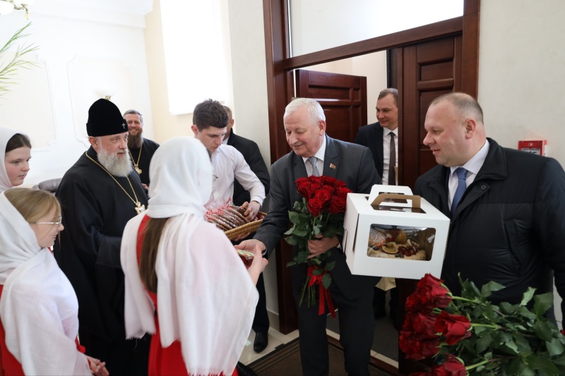 Руководство области посетило Брестское епархиальное управление