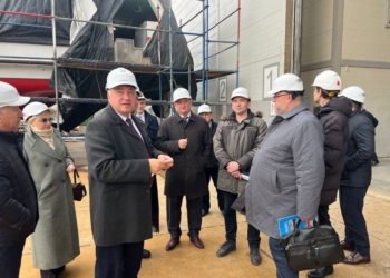 Председатель облисполкома Пётр Пархомчик с рабочим визитом посетил Пинск