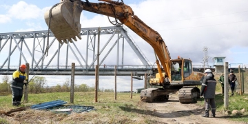 Мост через Припять между Столинским и Лунинецким районами начали строить