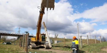 Мост через Припять между Столинским и Лунинецким районами начали строить