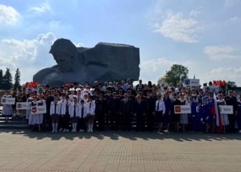 В Брестской крепости состоялось торжественное открытие 53-го слета-конкурса юных инспекторов дорожного движения