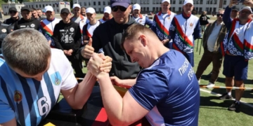 В Бресте прошла спартакиада руководящего состава сотрудников органов внутренних дел Брестской области