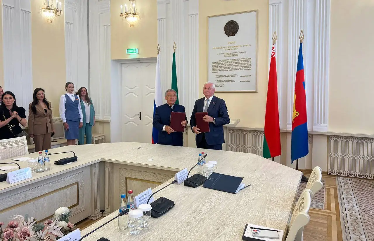 Рустам Минниханов в Бресте