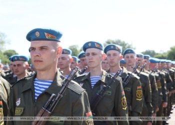 Более 1 тыс. солдат-новобранцев приняли присягу в Брестской крепости