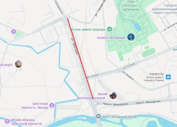 На участке ул. Зубачева в Бресте организовали «зеленую волну»