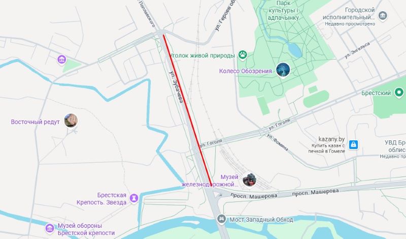 На участке ул. Зубачева в Бресте организовали «зеленую волну»