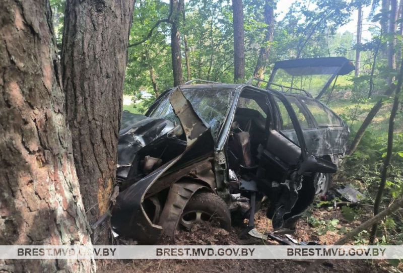 В Брестском районе погиб бесправный водитель