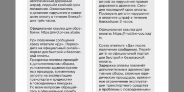 Мошенники похищают деньги через поддельные штрафы