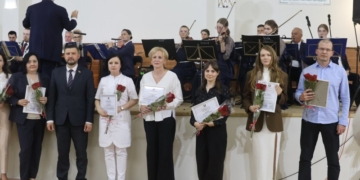 В Брестской центральной городской больнице чествовали медицинских работников