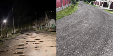 Улица в Кобрине оказалась заасфальтирована только на бумаге