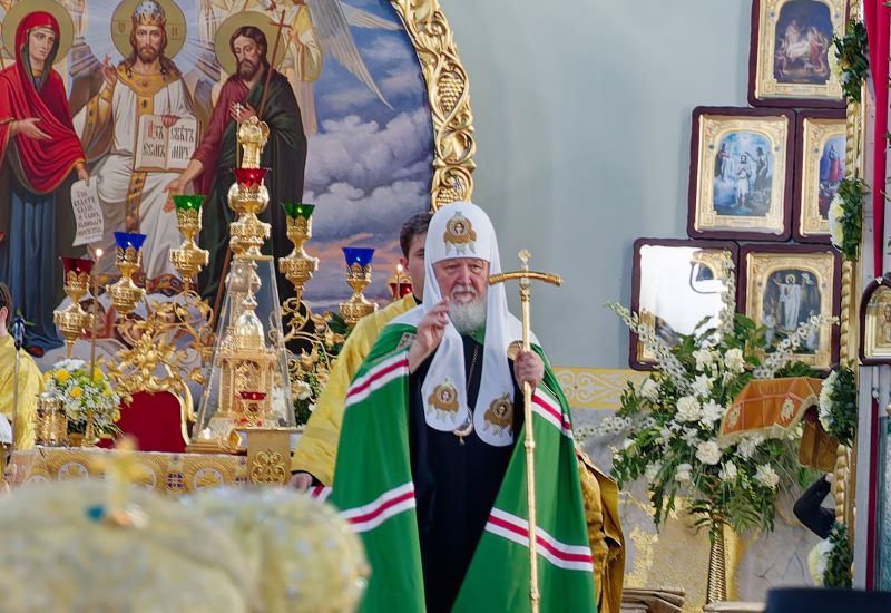 Патриарх Кирилл: «Посещение этого места связано у меня с семейными воспоминаниями»