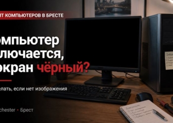 Компьютер включается, а экран чёрный? Что делать, если нет изображения