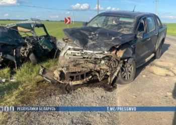 Два человека погибли в ДТП на Гомельщине