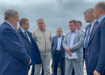 Строительство моста между Лунинецким и Столинским районами проходит согласно принятому графику