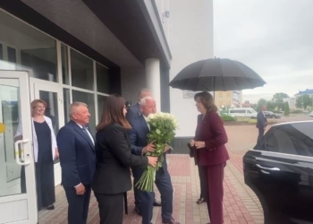 Председатель Совета Республики Наталья Кочанова сегодня в Столинском районе с рабочим визитом