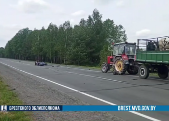 Смертельное ДТП в Лунинецком районе