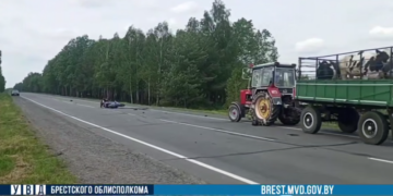 Смертельное ДТП в Лунинецком районе
