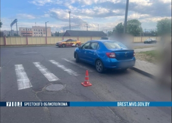 Юный велосипедист, пересекая дорогу, не спешился и попал в больницу
