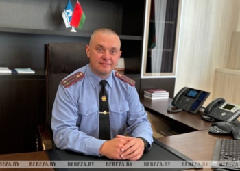 Денис Мойсеня — новый начальник Березовского РОВД