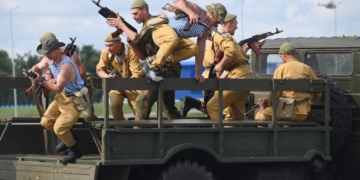 День ВДВ в Бресте