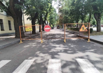 26 августа возобновится движение транспорта по ул. 17 Сентября в Бресте