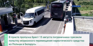 Иностранец попытался избавиться от своих наркотиков прямо на границе