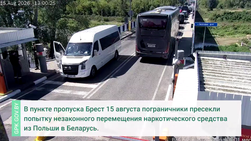 Иностранец попытался избавиться от своих наркотиков прямо на границе