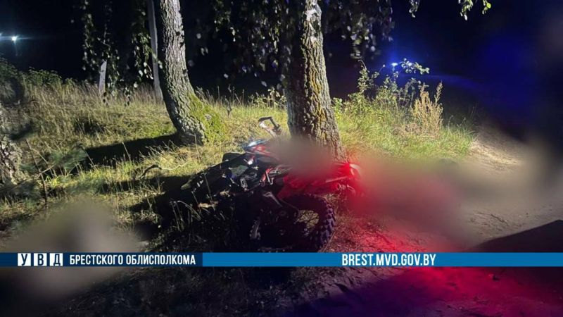 Смертельное ДТП с участием мотоциклиста произошло в Пружанском районе