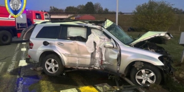 Задержан водитель Mercedes-Benz, участвовавший 27 сентября в смертельной аварии в Жабинковском районе