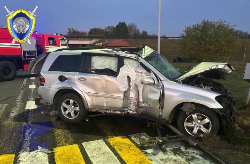 Задержан водитель Mercedes-Benz, участвовавший 27 сентября в смертельной аварии в Жабинковском районе