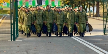 Более 320 военнослужащих Брестской пограничной группы уволены в запас