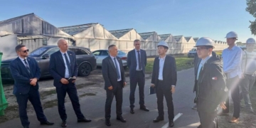 В Брестском районе начато строительство энергосберегающей теплицы